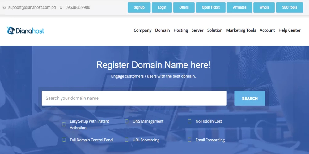 Dianahost Hosting Provider