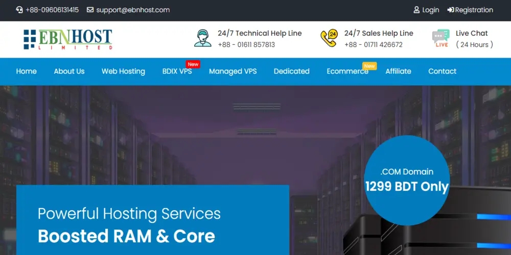 EBNHost Hosting Provider